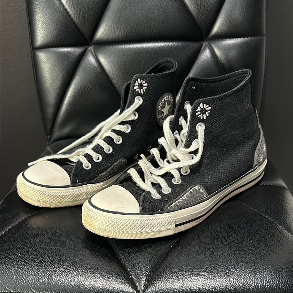 Converse Black High-Top Sneakers